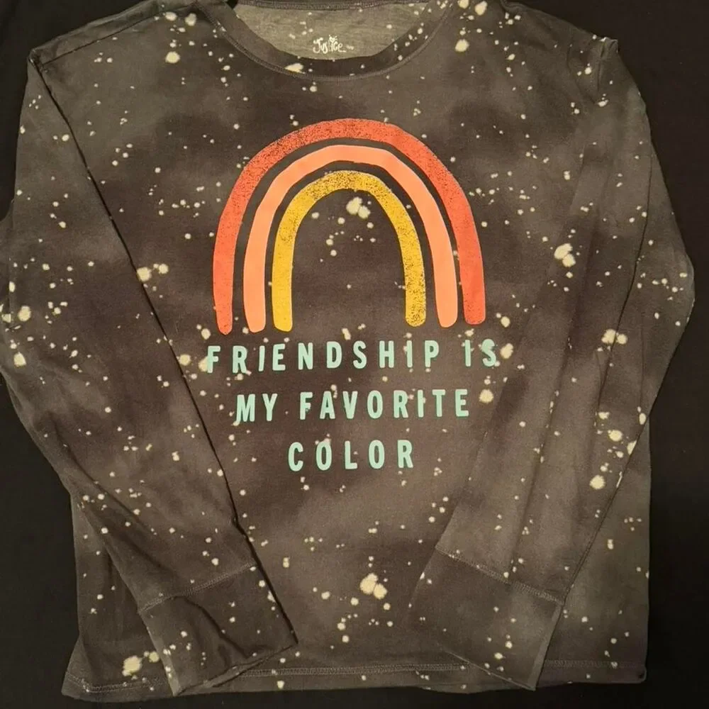 Justice RAINBOW LONGSLEEVE